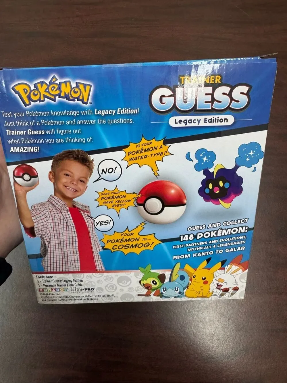 NWT Pokemon Trainer Guess Legacy Edition Electronic Guessing Game